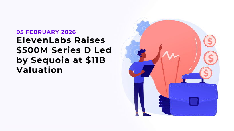 ElevenLabs Raises $500M Series D Led by Sequoia at $11B Valuation