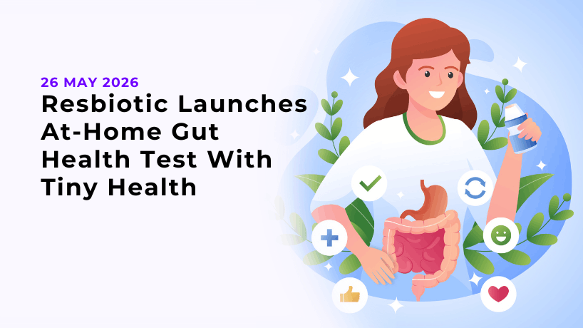 Resbiotic Launches At-Home Gut Health Test With Tiny Health