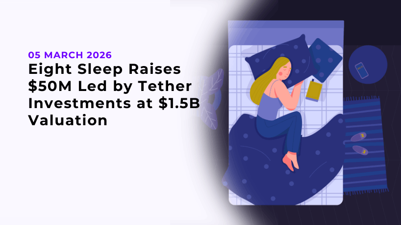 Eight Sleep Raises $50M Led by Tether Investments at $1.5B Valuation