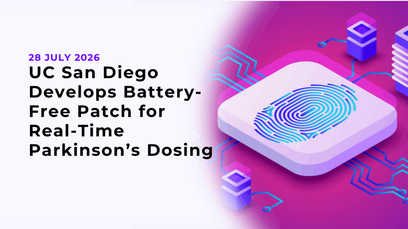 UC San Diego Develops Battery-Free Patch for Real-Time Parkinson’s Dosing